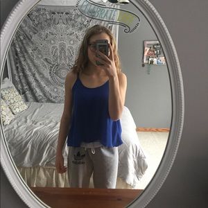H&M blue camisole